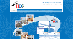 Desktop Screenshot of hbsinfra.com